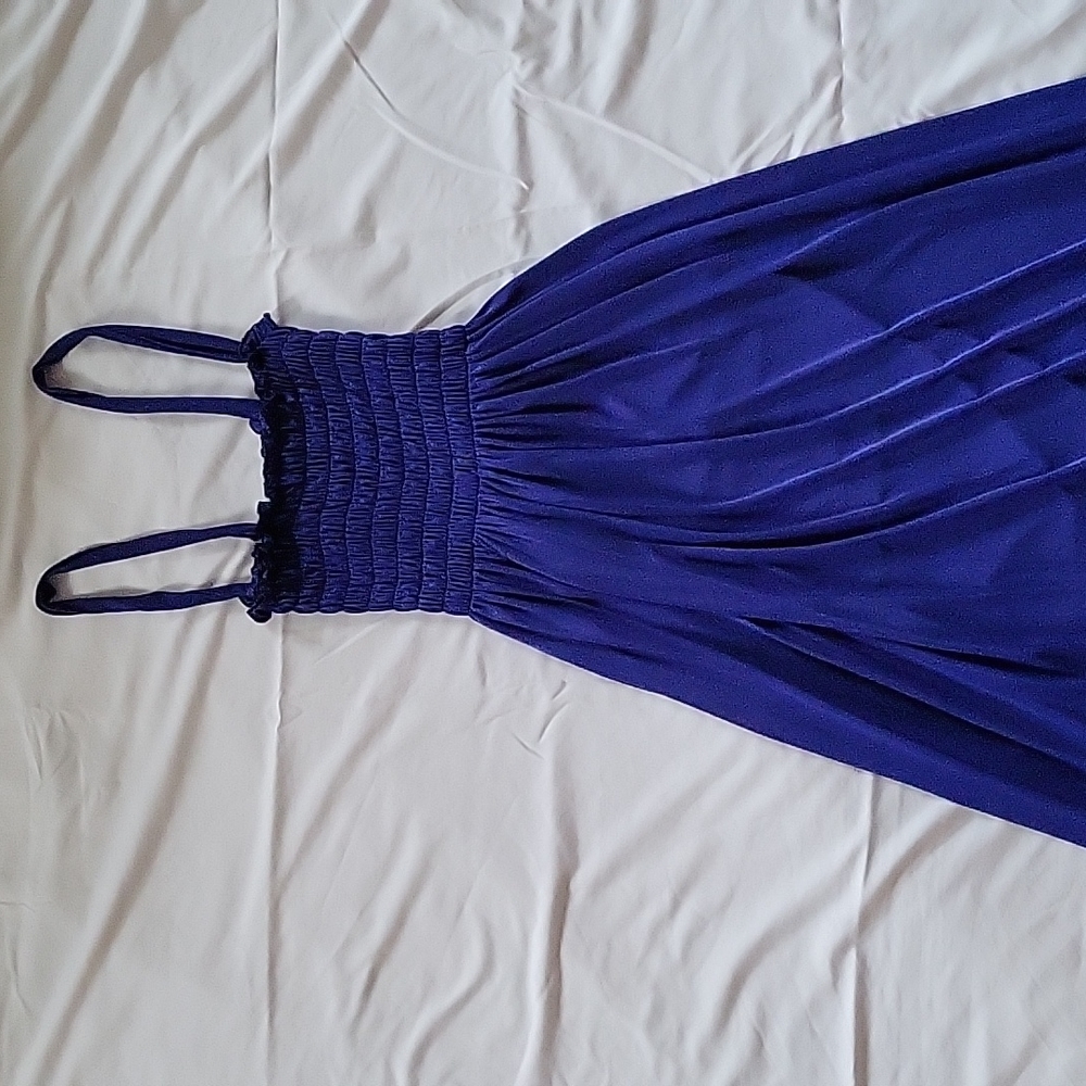 A Blue-ish Purple Swimsuit Cover-Up
